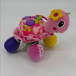 Colorful Plush Turtle Toy NWOT